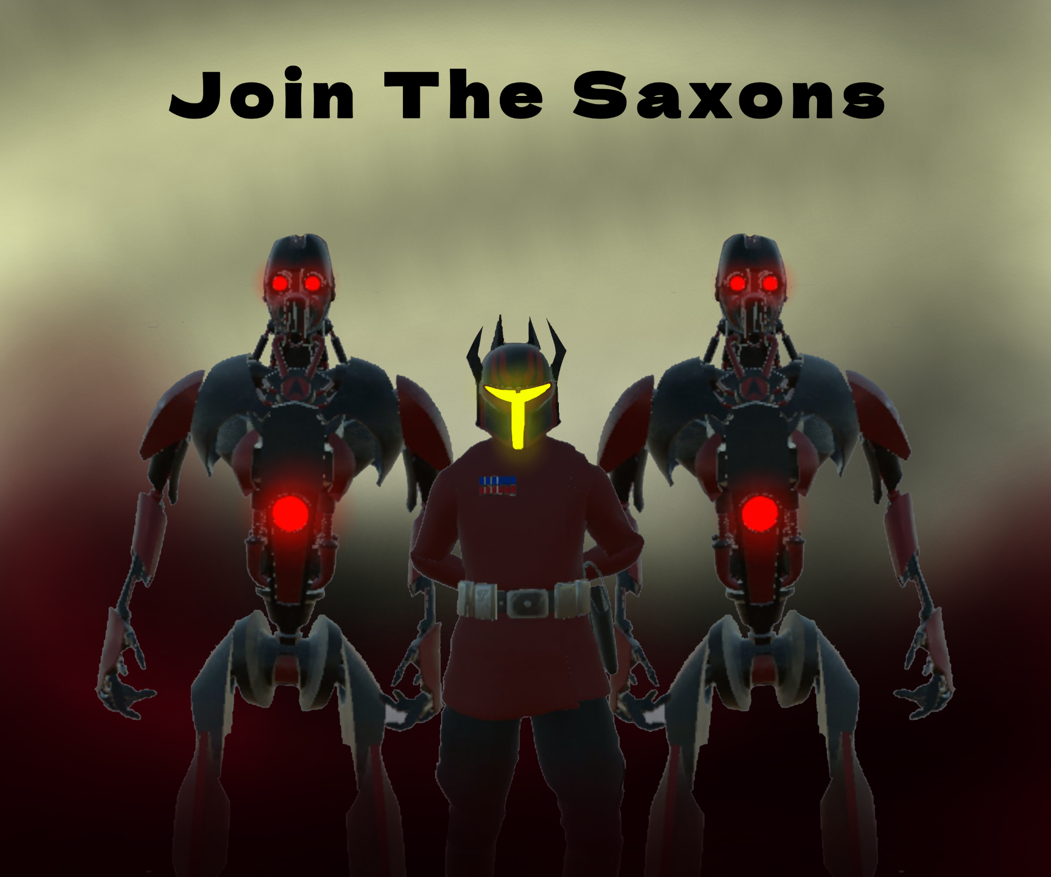 Join The Saxons recruitment artwork