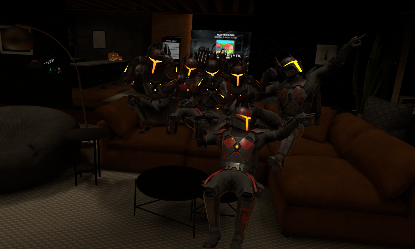 Clan Saxon VRChat screenshot: community
