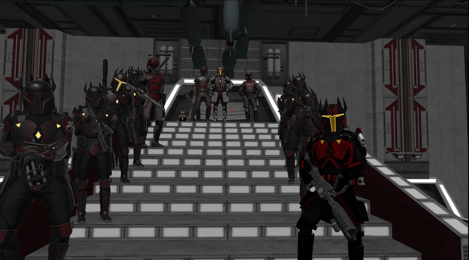 Clan Saxon VRChat screenshot: clan archives